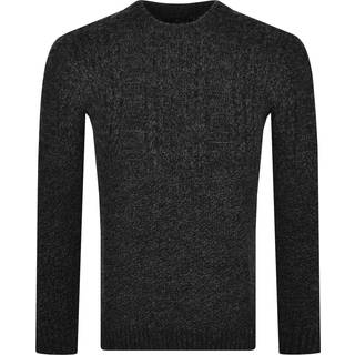 Superdry Jacob Cable Knit Jumper Black