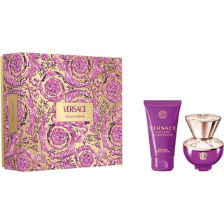 Versace Dylan Purple Pour Femme Eau De Parfum 30 ml + Perfumed Body Lotion 50 ml Gavesæt