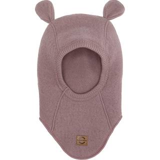 Mikk-line Pige Elefanthue i merinould - Twilight Mauve - 74/80