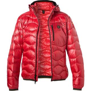 Blauer. USA Herren Daunenjacke rot unifarben