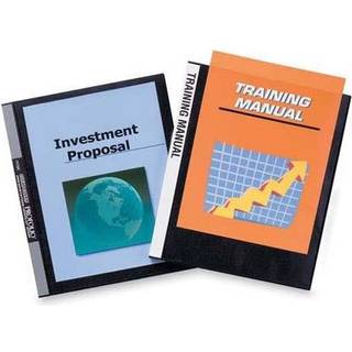 Itoya Clear Cover Profolio Presentation Books 12 sider (24 visninger)