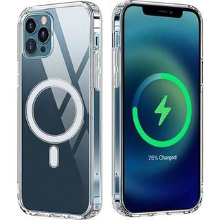 Anti Shock 1,5 mm Mag case for iPhone 16 Plus 6,7" transparent big hole
