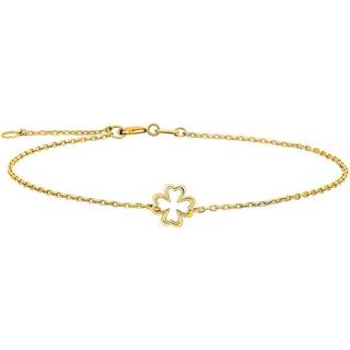 Siersbøl armbånd i 8 karat guld