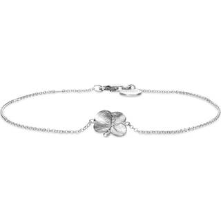 Flora Danica - Firkløver armbånd i sterling sølv - flc-br-s
