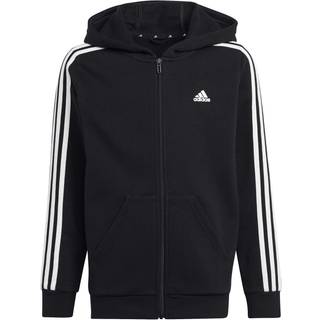 adidas Kid's Essentials Full Zip Hoodie Hoodie Børn størrelse 164 farve sort