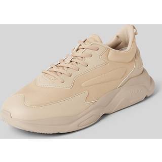 Løbeskoinspirerede sneakers med kontrastdetaljer