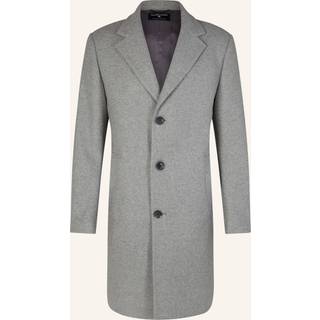 Strellson Herren Mantel grau unifarben
