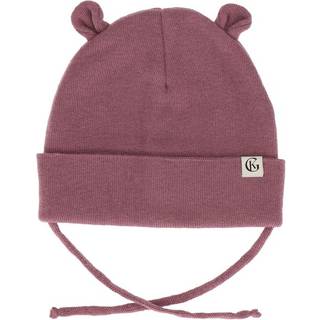 Gullkorn Design Trax Wool Baby Beanie Berry Purple 56/68 cm  Lilla  56/68 cm  Unisex