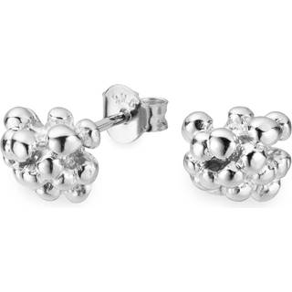 Flora Danica - Dild ørestikker i sterling sølv - df-stpc-s