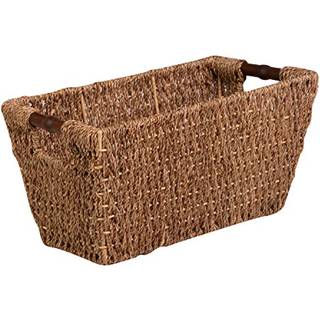 Honey-Can-Do Seagrass Basket m/h?ndtag-Med Sto-02965 Natural Natural