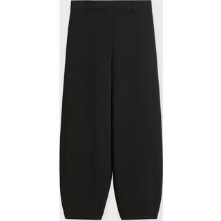 Carlien højtaljede bukser - Black - 32