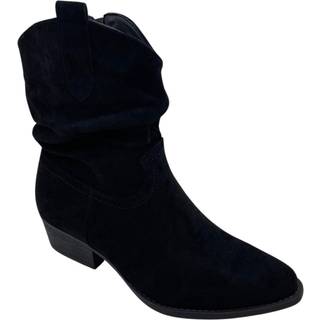 Angelique dame cowboystøvler 5151 - Black - 39
