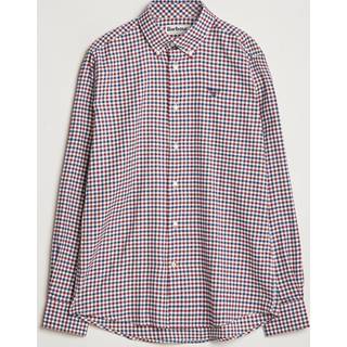 Barbour Lifestyle Finkle Gingham Flannel Shirt Merlot