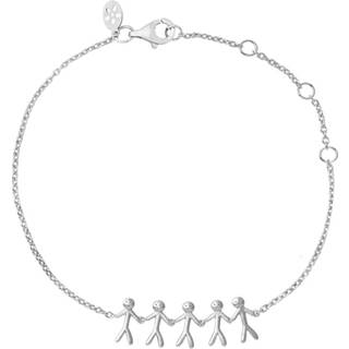 byBiehl - Together family armbånd i sølv med 5 personer - 2-2005-r
