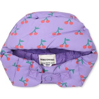 Bobo Choses Cherry Mønstret Vinterhue Til Baby Lilla 50 cm  Lilla  50 cm  kvinde