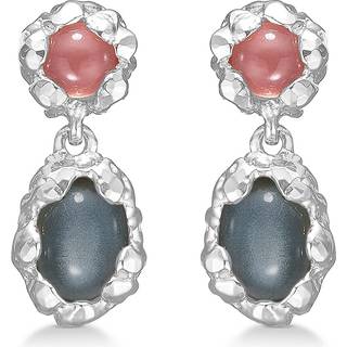 Studio Z - Magma sølv ørestikker med sten - 7117833