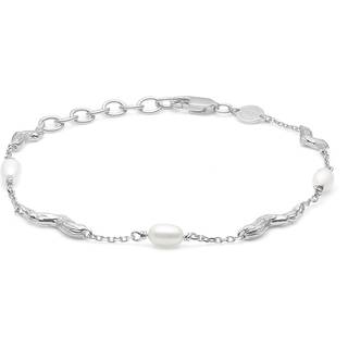 Studio Z Armbånd - Sudio Z - Tangled sølv armbånd med perler - 7153825