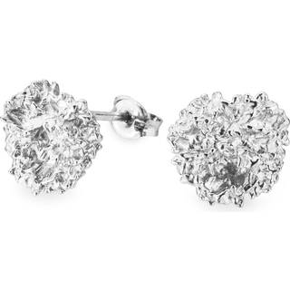 Flora Danica - Persille ørestikker i sterling sølv - par-stpc-s