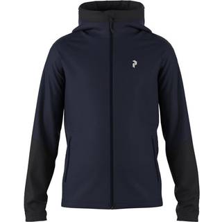 Rider Mid Zip Hood JR Blue Shadow/Black (130)