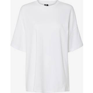 PIECES dame t-shirt PCAUNA - Bright White - S