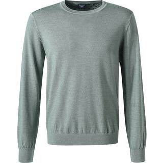 OLYMP Herren Pullover grün unifarben - grün