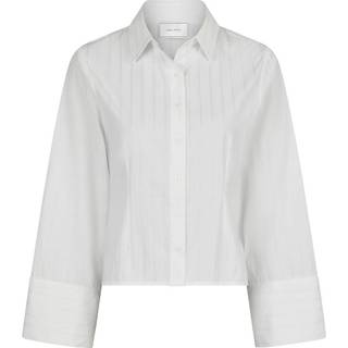 Rosa Solid Skjorte, White, 38