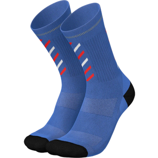 Incylence Merino Rise Strømper Blå Str. 47-50 til komfortabel løb og træning