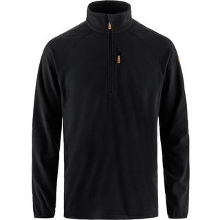 Fjällräven Men's Övik Lite Fleece Half Zip Black, XL