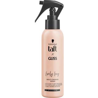 Schwarzkopf Taft x Gliss Hårspray til multibrug Hårstyling med varmebeskyttelse Lovely Long 150 ml - 150 ml