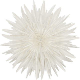 Scandi Living Luna adventsstjerne hvid 45 cm