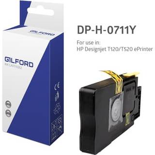 Gilford Blæk Gul 711, 29ml - Dj T120 - Cz132a