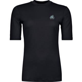 Ortovox Women's 185 Merino Mountain Hug T-Shirt Merino-shirt Damer størrelse M farve black