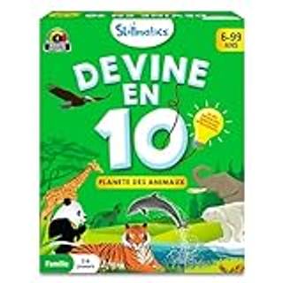 SkillMatics Card Game - G?t i 10 Animal Planet Stocking Fallers Perfect til Boys Girls Kids and Families, der elsker leget?j Board Games Gaver i