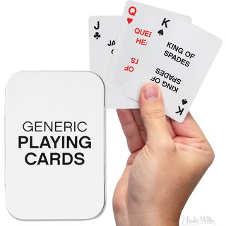 Accoutrements d?k af generiske spillekort i samlerobjekter!