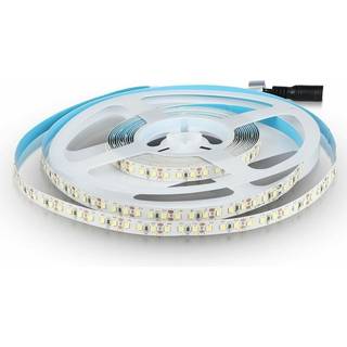 12W/m LED Striplys - Samsung Chip, 6500K, IP20, 5m/rulle - Kulør : Kold
