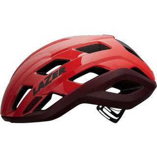 LAZER - Strada Kineticore - Cykelhjelm - - Medium 55 - 59 cm. - Rød