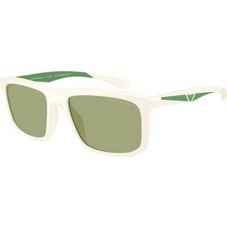 Emporio Armani EA4234U 618782 57 Solbriller Mænd Hvid - Matte White - 57mm