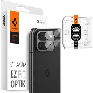 Spigen Glass tR EZ Fit Optik 2 Pack for Google Pixel 9 Pro Fold - Crystal Clear