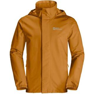 Jack Wolfskin Men's Stormy Point 2-Layer Jacket Safflower, S