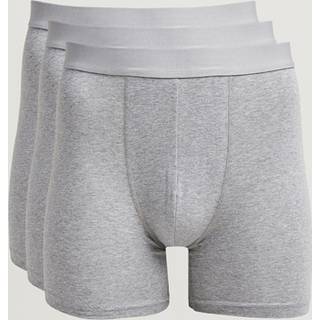 Bread and Boxers Brief Boxer Long Leg 3-pak - Grey - Large