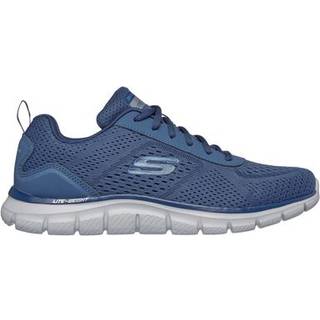 SKECHERS Herre Track Leshur Sneakers Blå