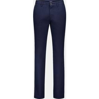 GARDEUR Herren Hose blau meliert
