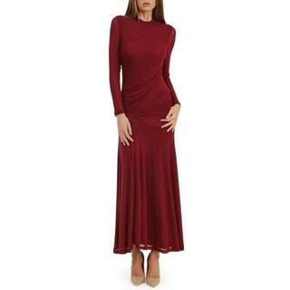 Liyana Ruched Mesh Dress