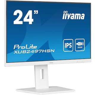 Iiyama ProLite XUB2497HSN-W1 24" 1920 x 1080 Full HD HDMI DisplayPort 100Hz Pivot Skærm