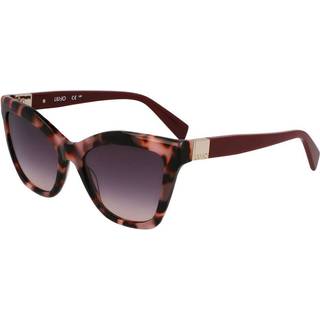 Liu Jo Kvinde LJ804S 658 Solbriller Acetat Rosa Firkantet Normal