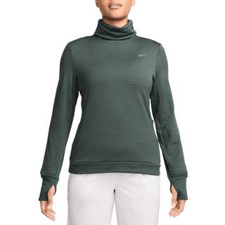 Nike Therma-FIT Swift Element-løbetrøje med rullekrave til kvinder - grøn - XS (EU 32-34)