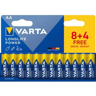 Longlife Power Aa Pak 12 (8+4) Varta