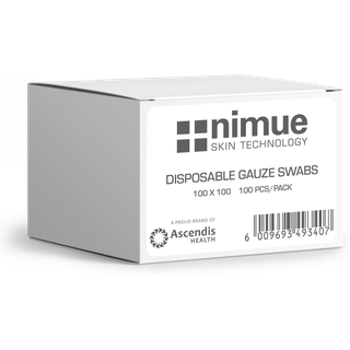 Nimue Gauze Swabs (100mm x 100mm) 100 stk