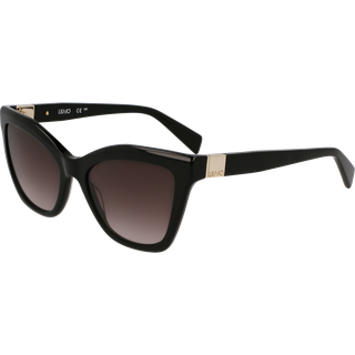 Liu Jo Kvinde LJ804S 001 Solbriller Acetat Sort Firkantet Normal