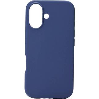 iPhone 16 Plus Silicon cover - mørkeblå